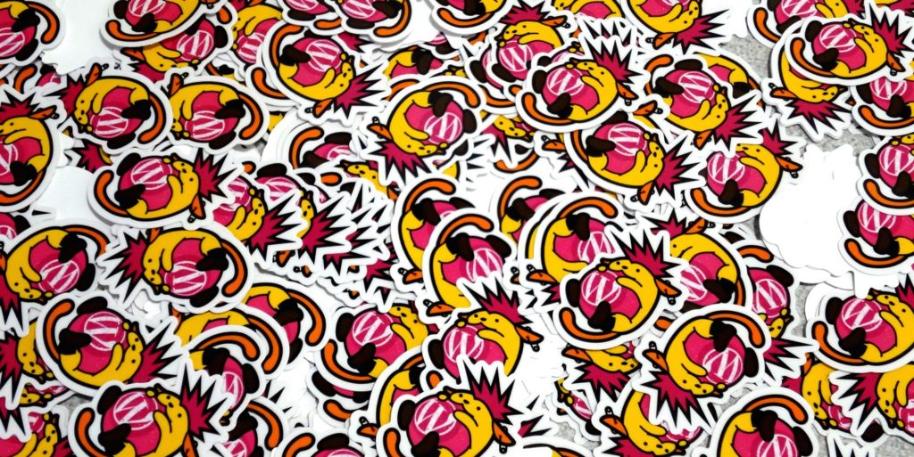 punk wapuu stickers