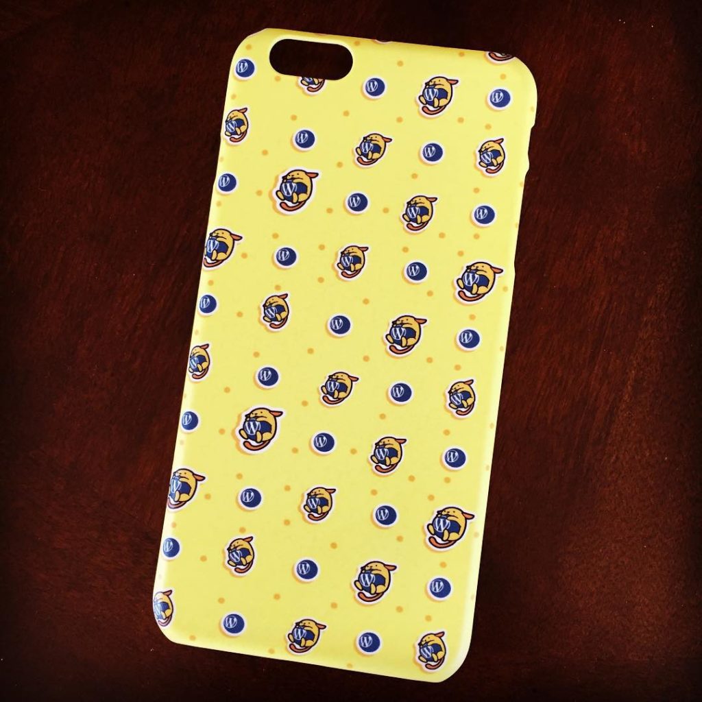 wapuu iPhone case